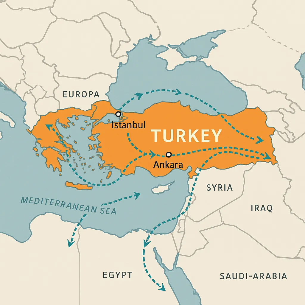 Turkey: A Strategic Logistics Hub Between Asia and Europe